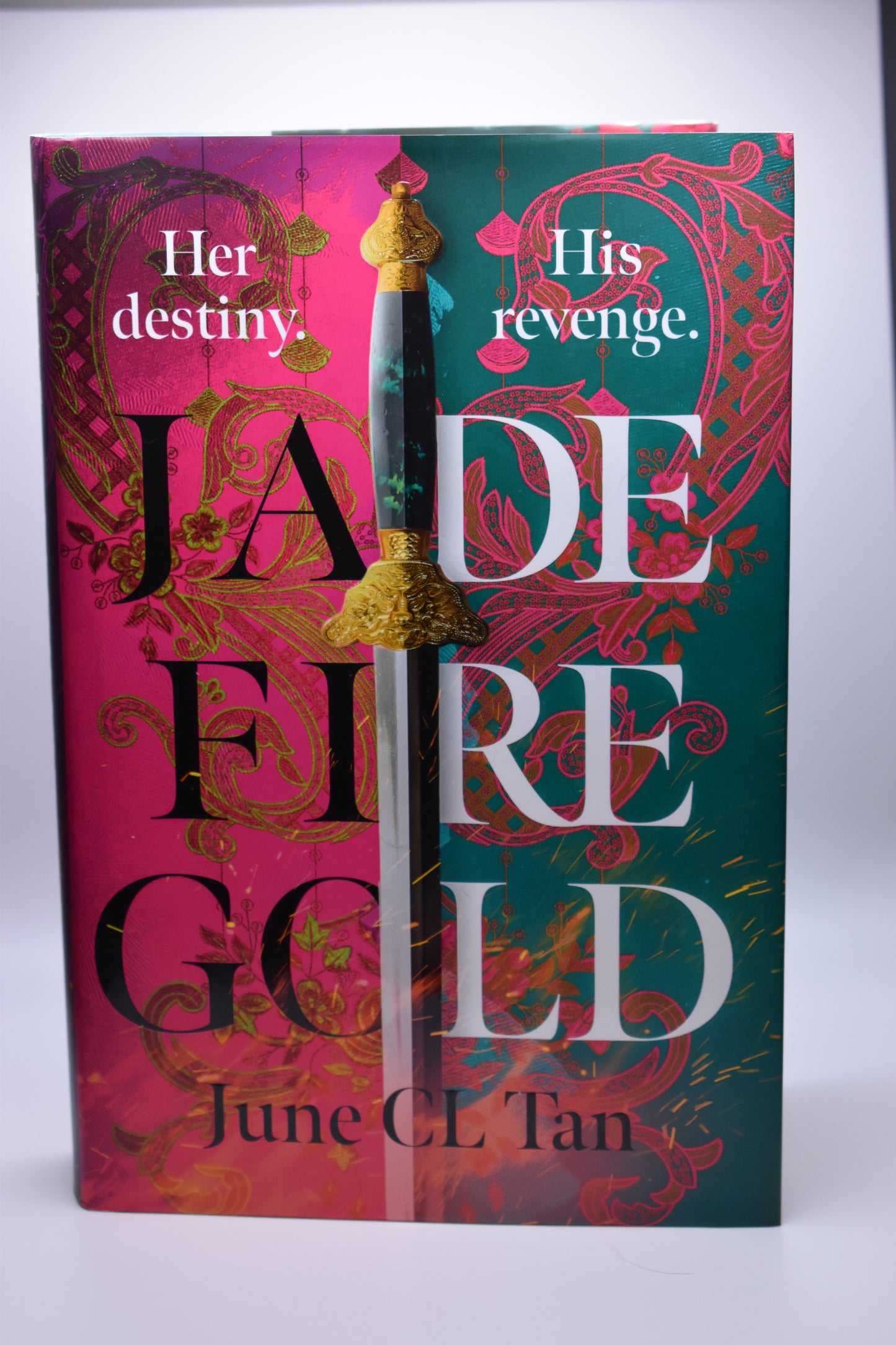 Jade Fire Gold by June CL Tan (Signed Hard Cover FairyLoot Edition)