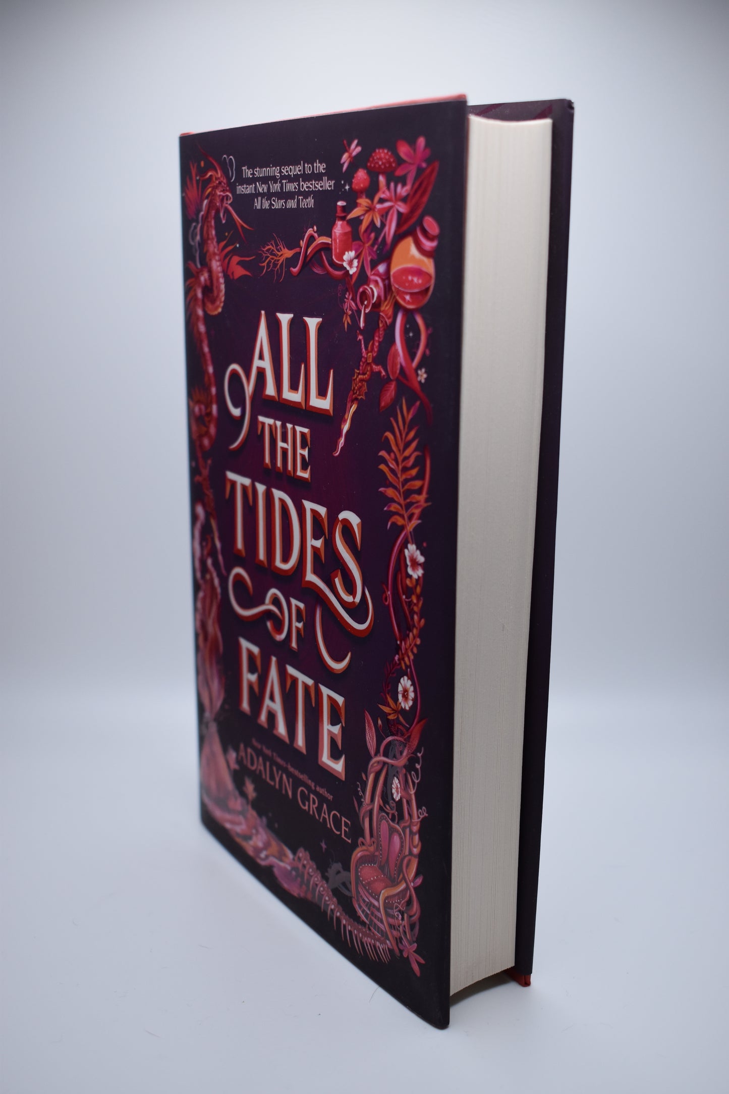 All the Tides of Fate by Adalyn Grace - All the Stars and Teeth #2 (Hardcover)