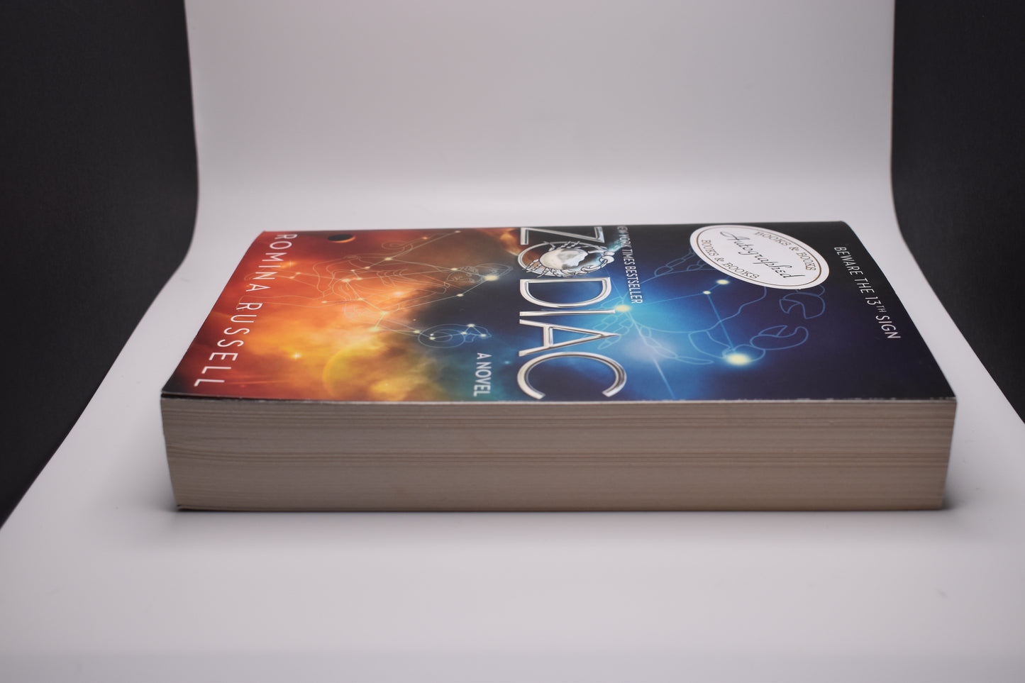 Zodiac by Romina Russell - Zodiac #1 - Books and Books Edition Signed (Paperback)